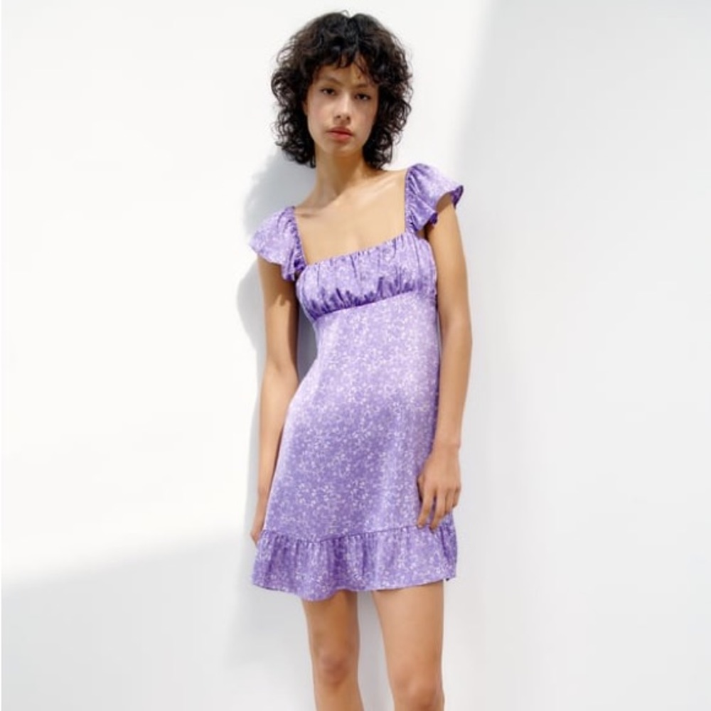 NWT - Zara Satin Dress